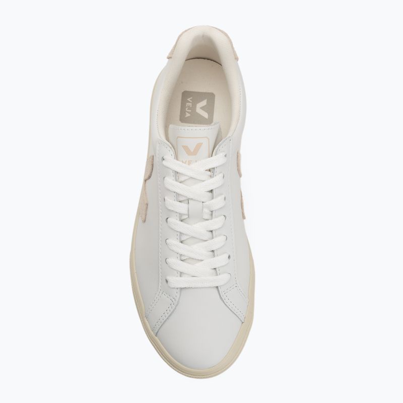 Women's shoes VEJA Esplar Logo Leather white/sable 5