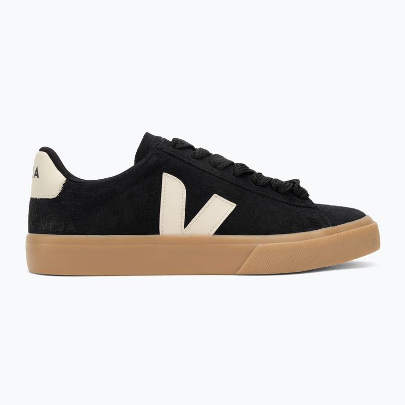 Men's shoes VEJA Campo Bold Suede black/pierre 2