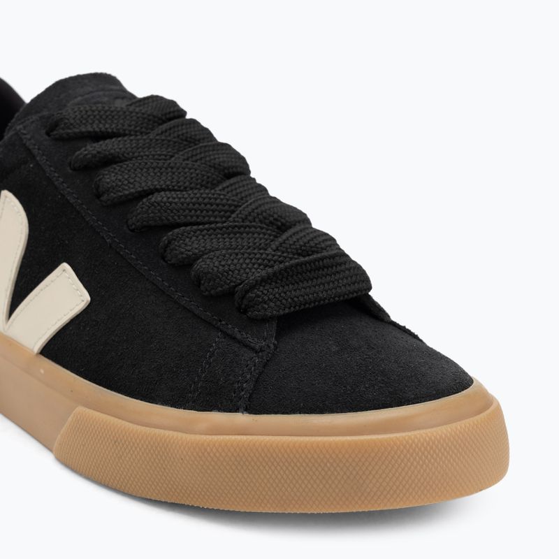 Men's shoes VEJA Campo Bold Suede black/pierre 7