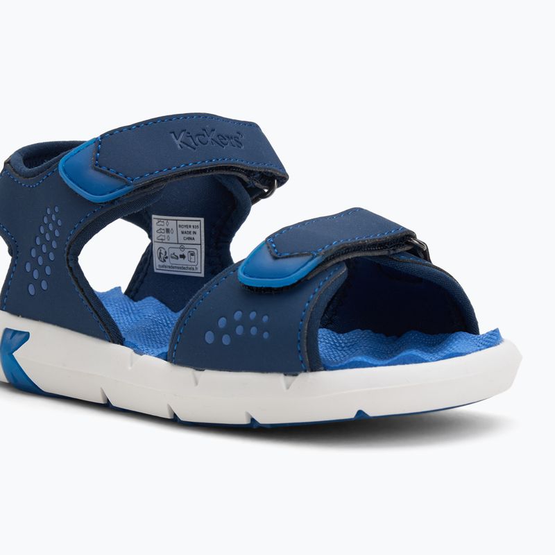 Kickers Jumangap bleu marine children's sandals 7