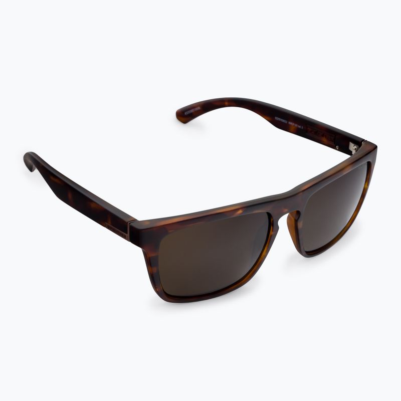 Quiksilver The Ferris Polarized matte tortoise/brown hd polarized sunglasses EQYEY03022-XMCP