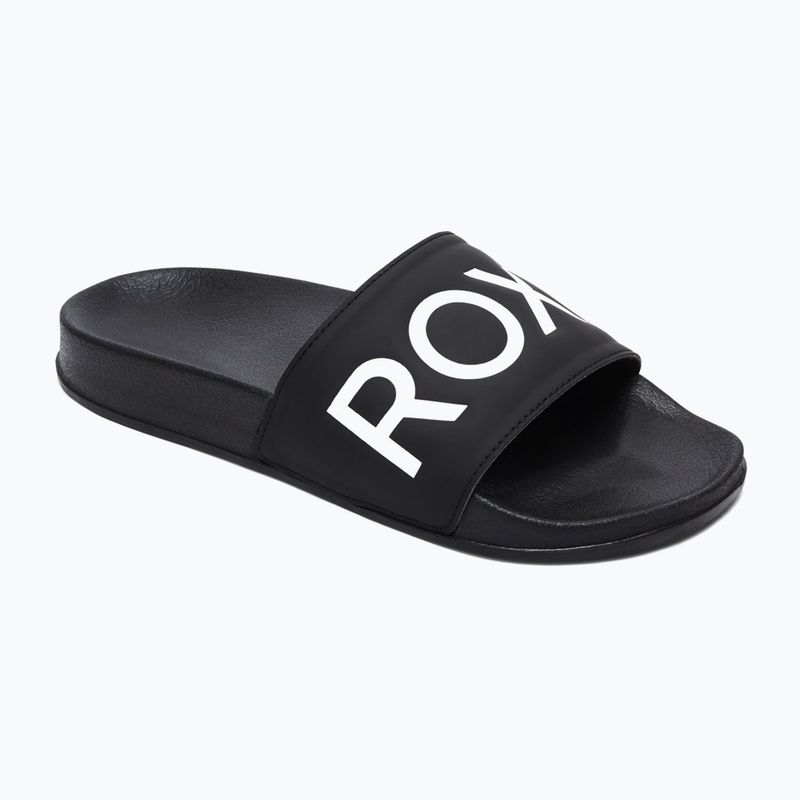 Women's slides ROXY Slippy II green black fg 8