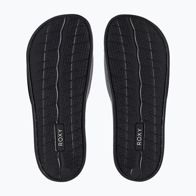 Women's slides ROXY Slippy II green black fg 11
