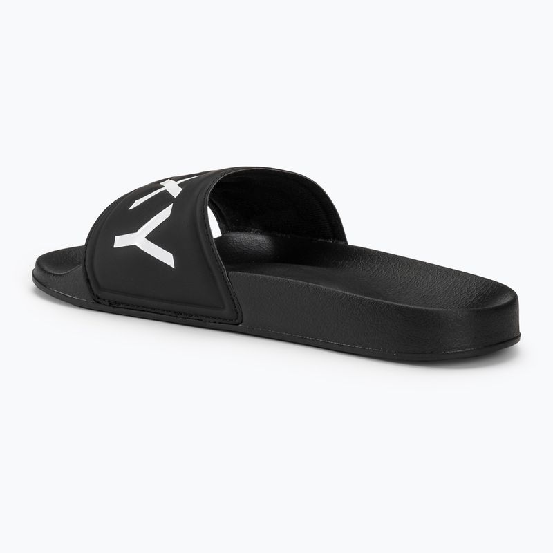 Women's slides ROXY Slippy II green black fg 3