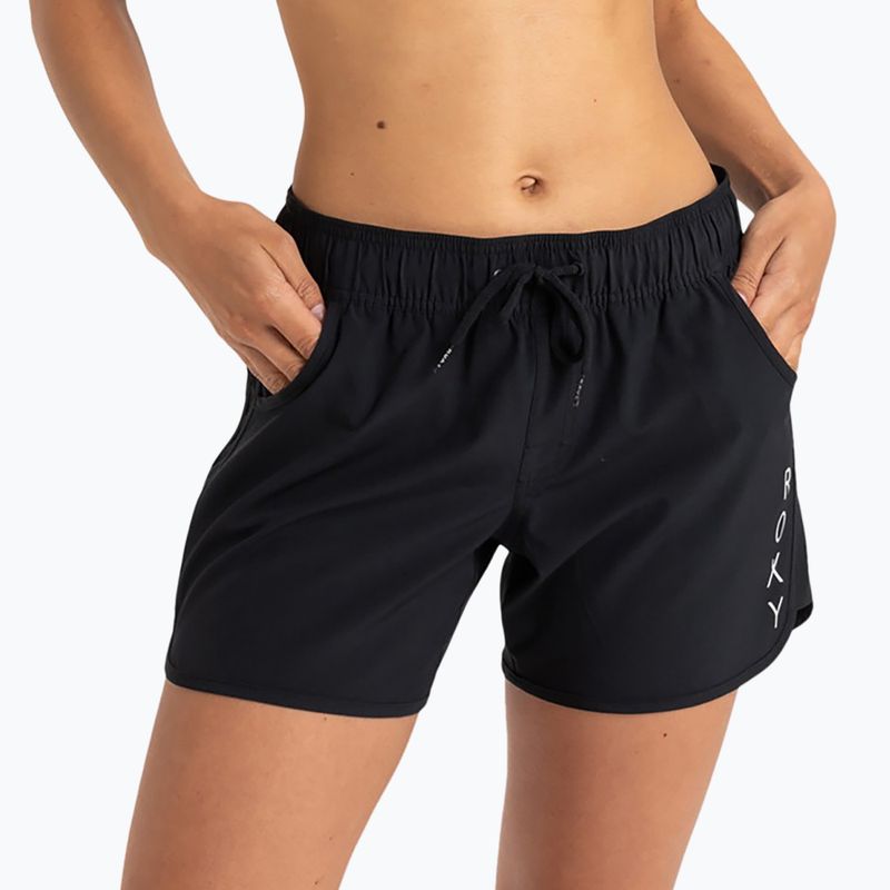 Women's swim shorts ROXY Classics 5" anthracite 2