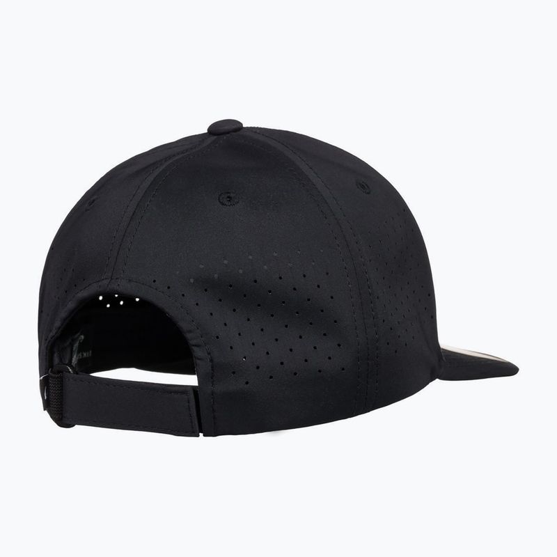 Men's baseball cap Quiksilver Adapted black 3