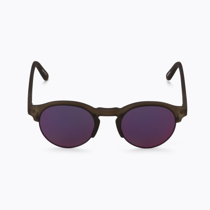 Women's sunglasses ROXY Minoaka 2021 matte crystal smoke/ml red 3