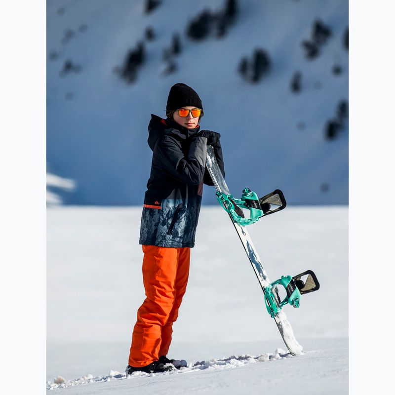 Quiksilver Estate children's snowboard trousers orange EQBTP03033 11