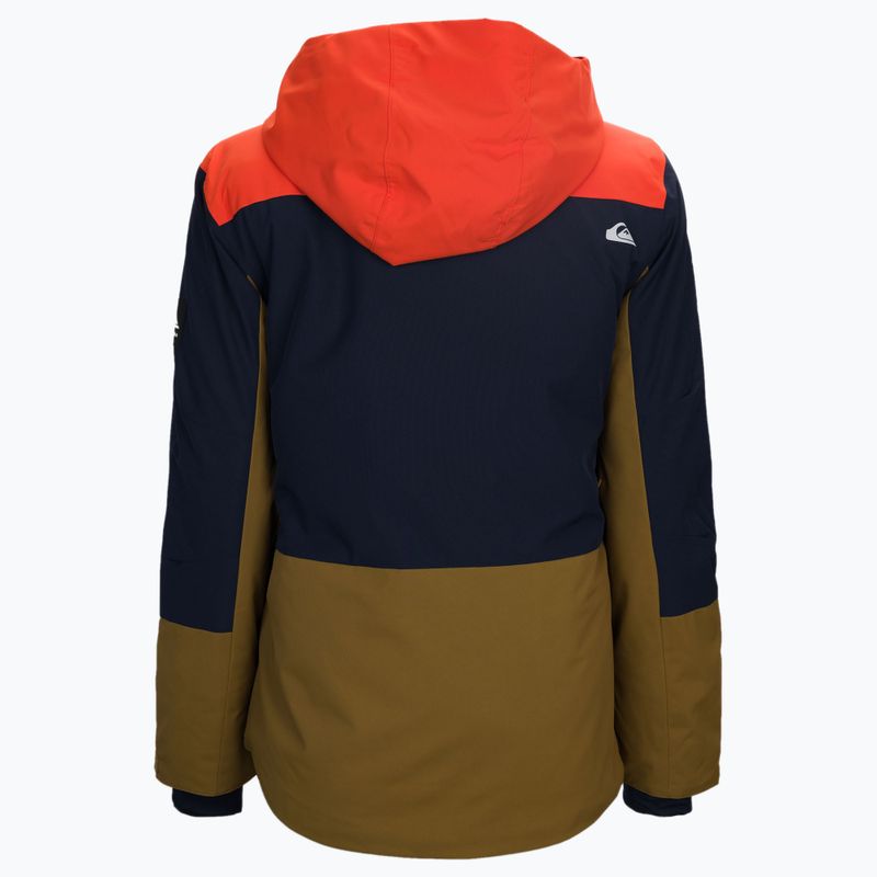 Quiksilver Ambition children's snowboard jacket orange EQBTJ03113 2
