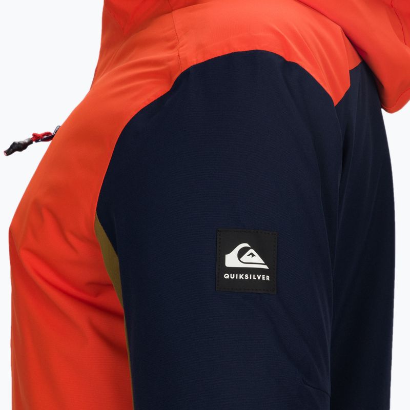 Quiksilver Ambition children's snowboard jacket orange EQBTJ03113 3