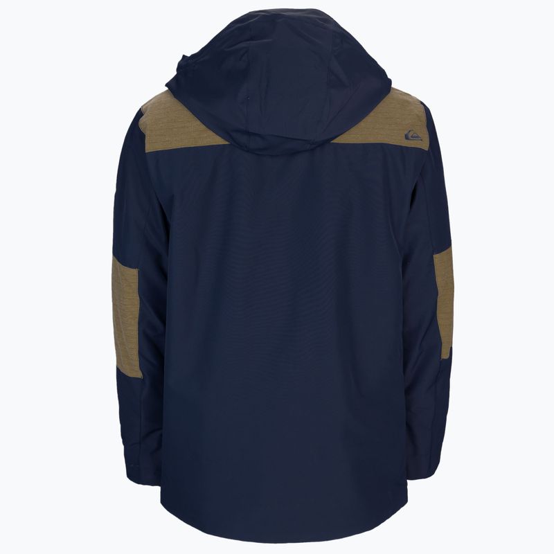 Quiksilver Tamarack men's snowboard jacket navy blue EQYTJ03269 2