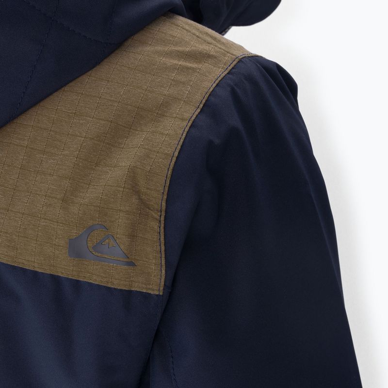 Quiksilver Tamarack men's snowboard jacket navy blue EQYTJ03269 3