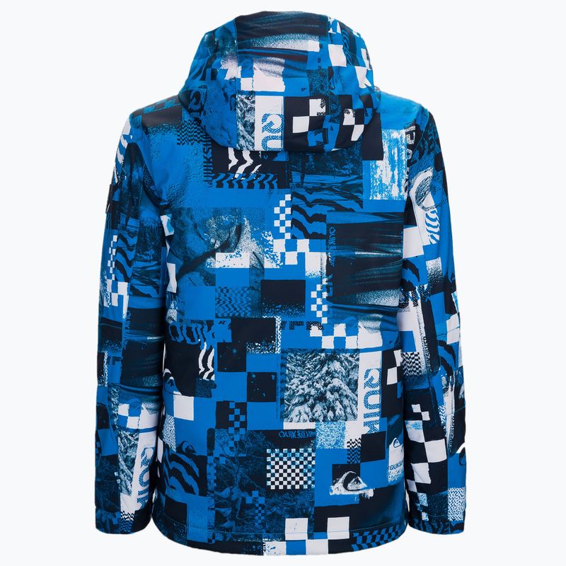 Quiksilver Morton children's snowboard jacket blue EQBTJ03127 2