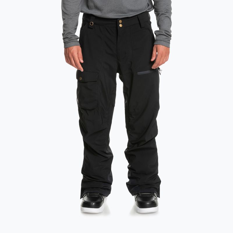 Quiksilver Utility men's snowboard trousers black EQYTP03140