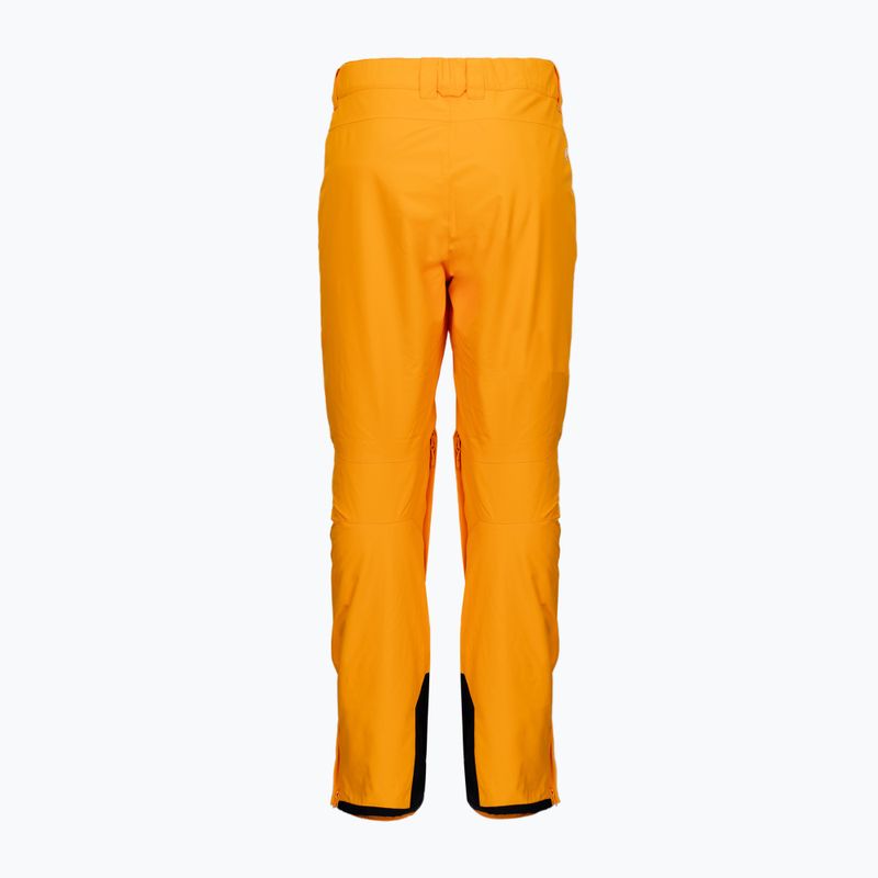 Men's Quiksilver Boundry orange snowboard trousers EQYTP03144 2