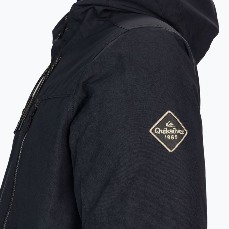 Quiksilver Fairbanks men's snowboard jacket black EQYTJ03273 3