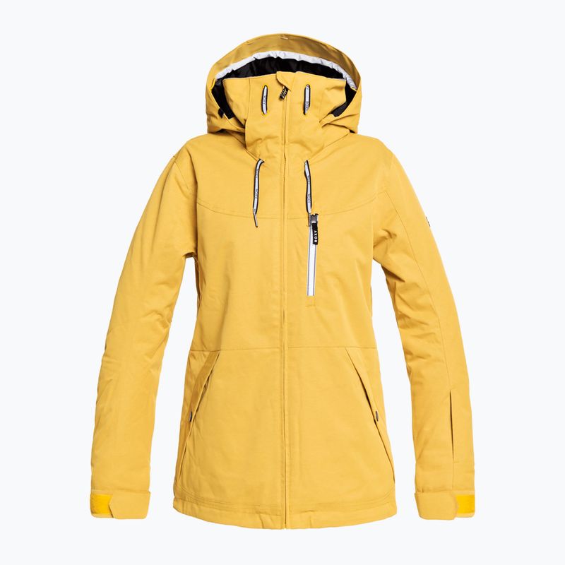 Women's snowboard jacket ROXY Presence Parka 2021 golden 9