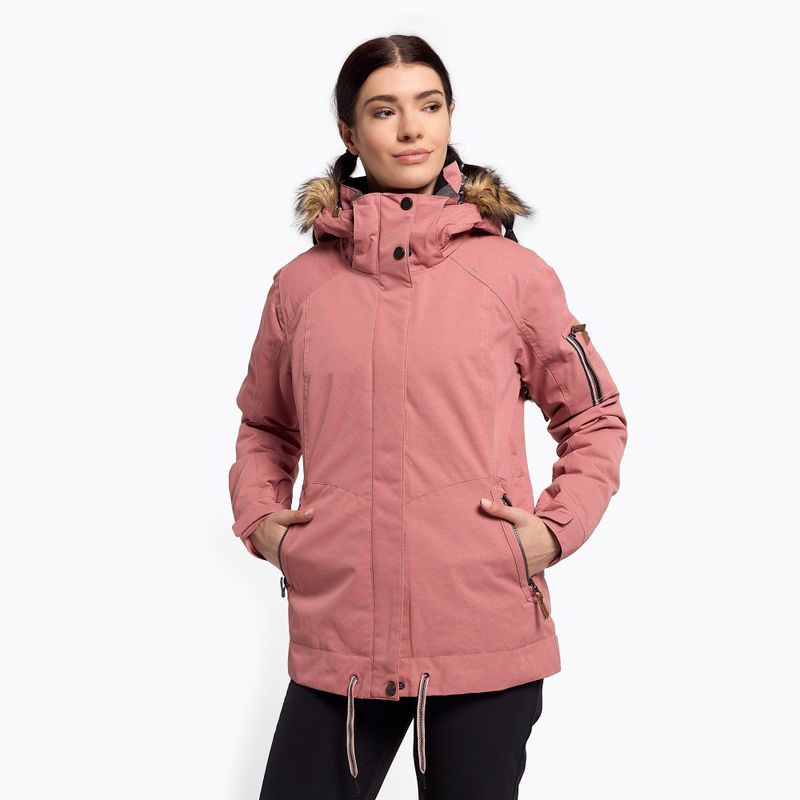 Women's snowboard jacket ROXY Meade 2021 dusty rose