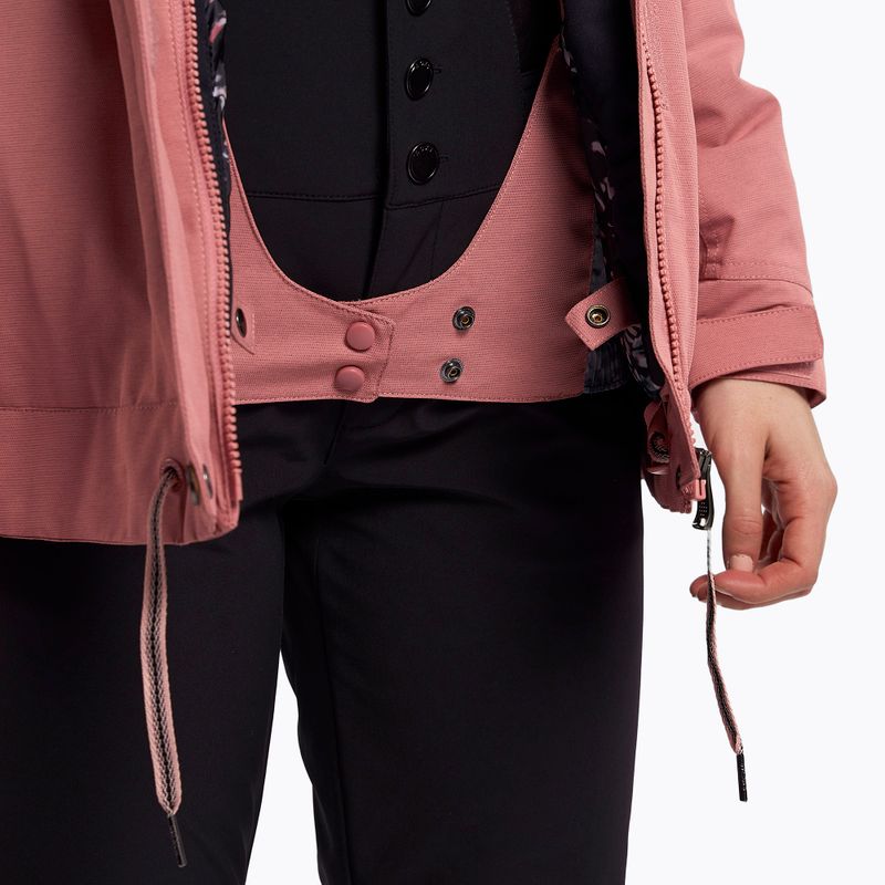 Women's snowboard jacket ROXY Meade 2021 dusty rose 11