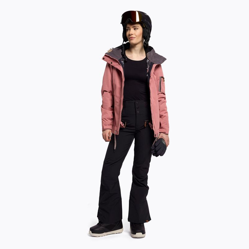 Women's snowboard jacket ROXY Meade 2021 dusty rose 2