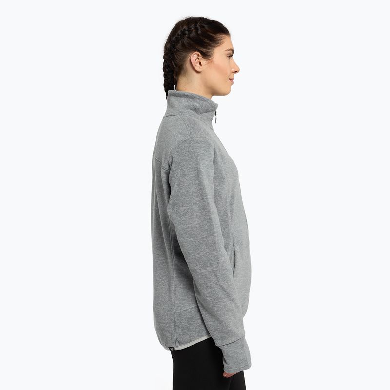 Women's snowboard sweatshirt ROXY Harmony 2021 heather grey 6