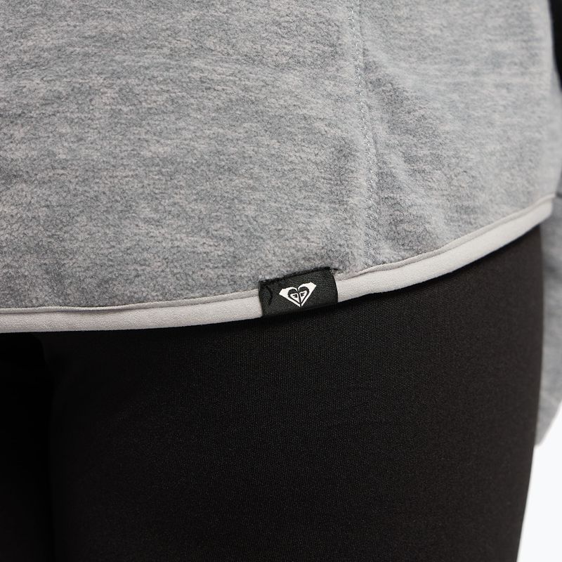 Women's snowboard sweatshirt ROXY Harmony 2021 heather grey 13