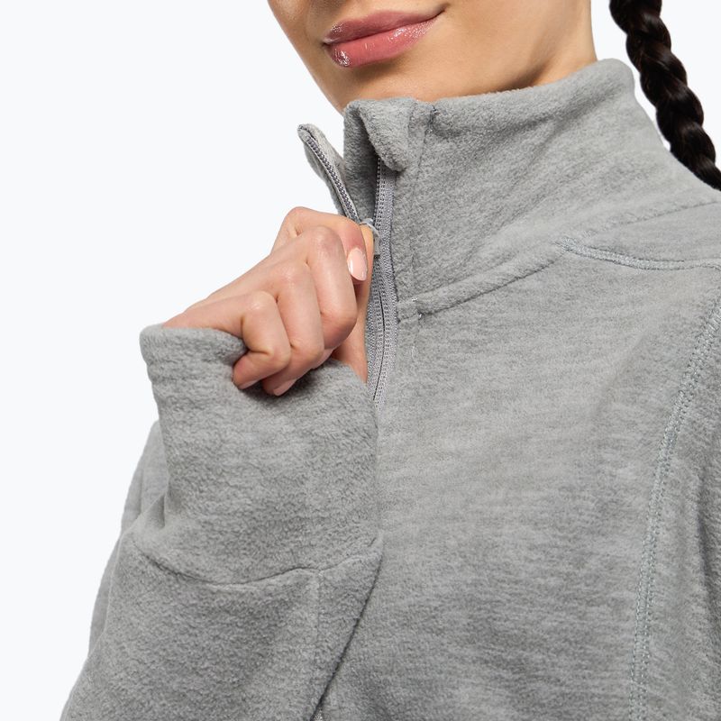 Women's snowboard sweatshirt ROXY Harmony 2021 heather grey 9