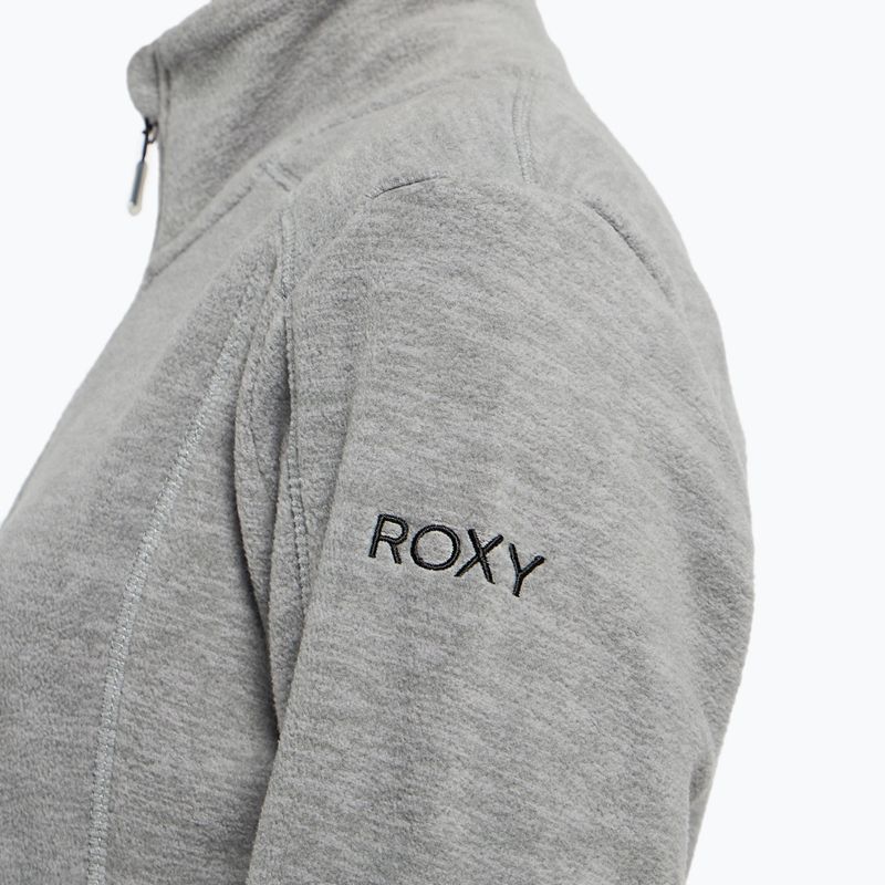 Women's snowboard sweatshirt ROXY Harmony 2021 heather grey 12