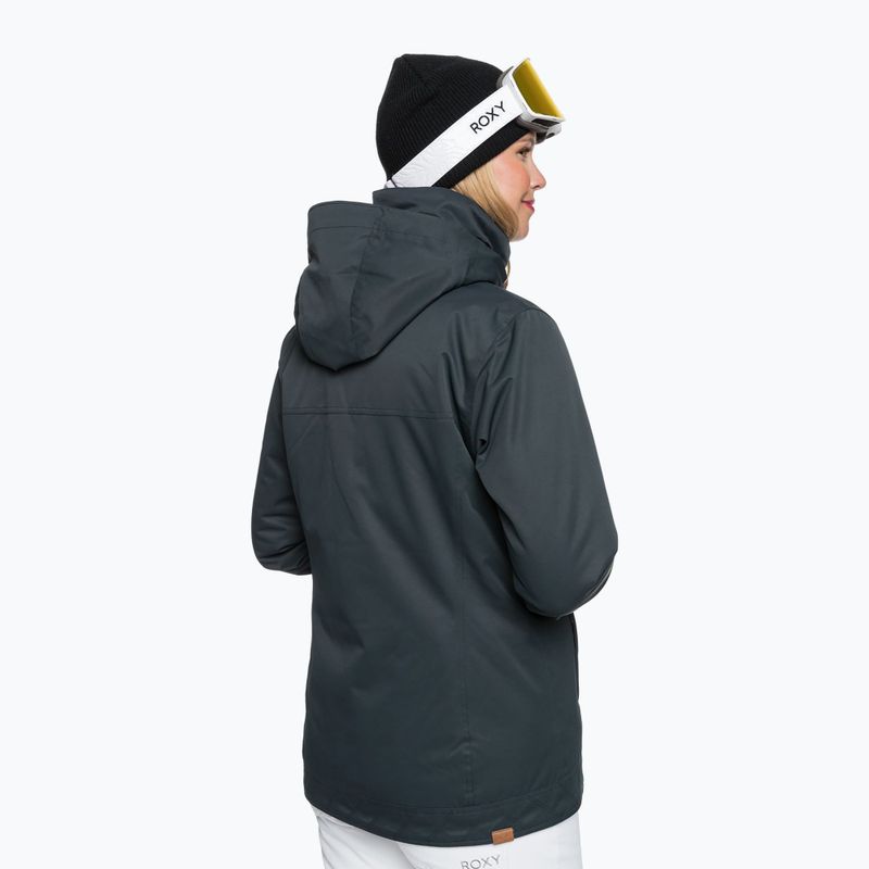 Women's snowboard jacket ROXY Billie 2021 black 3