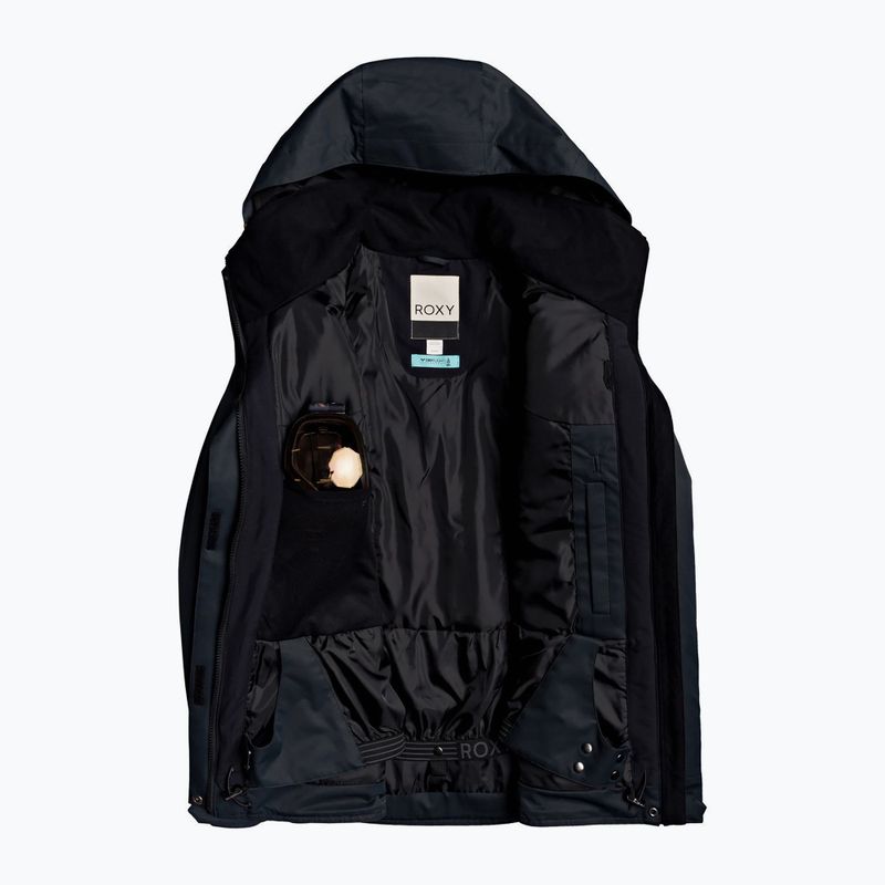 Women's snowboard jacket ROXY Billie 2021 black 10