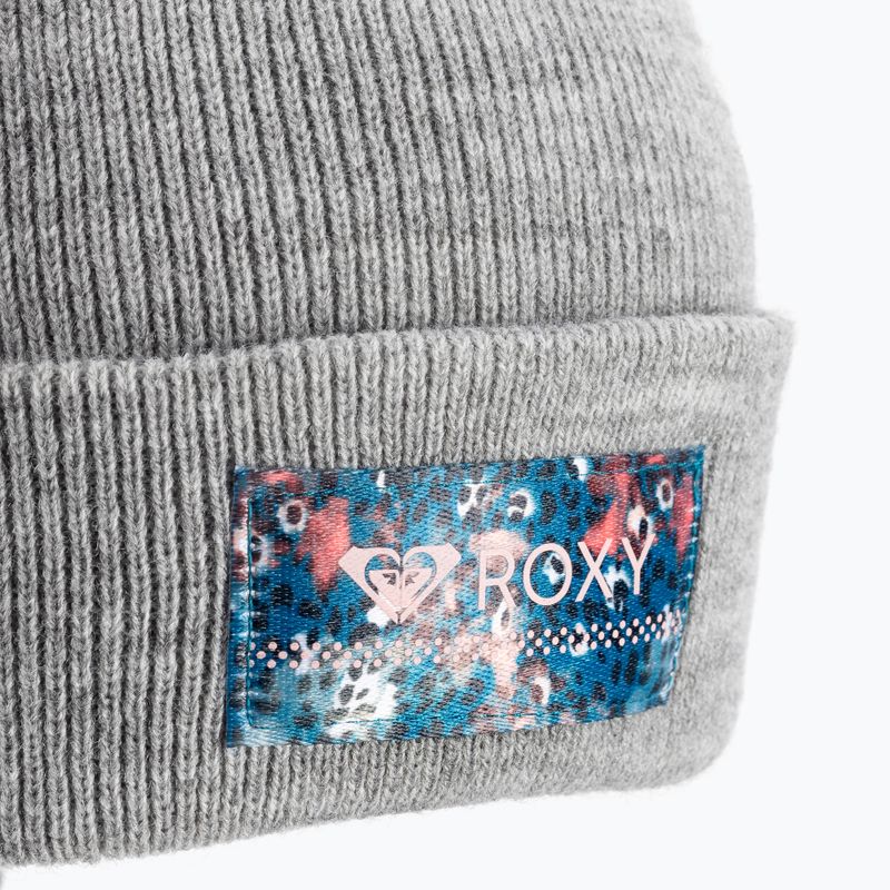 Children's winter hat ROXY Pipa Girl 2021 heather grey 3