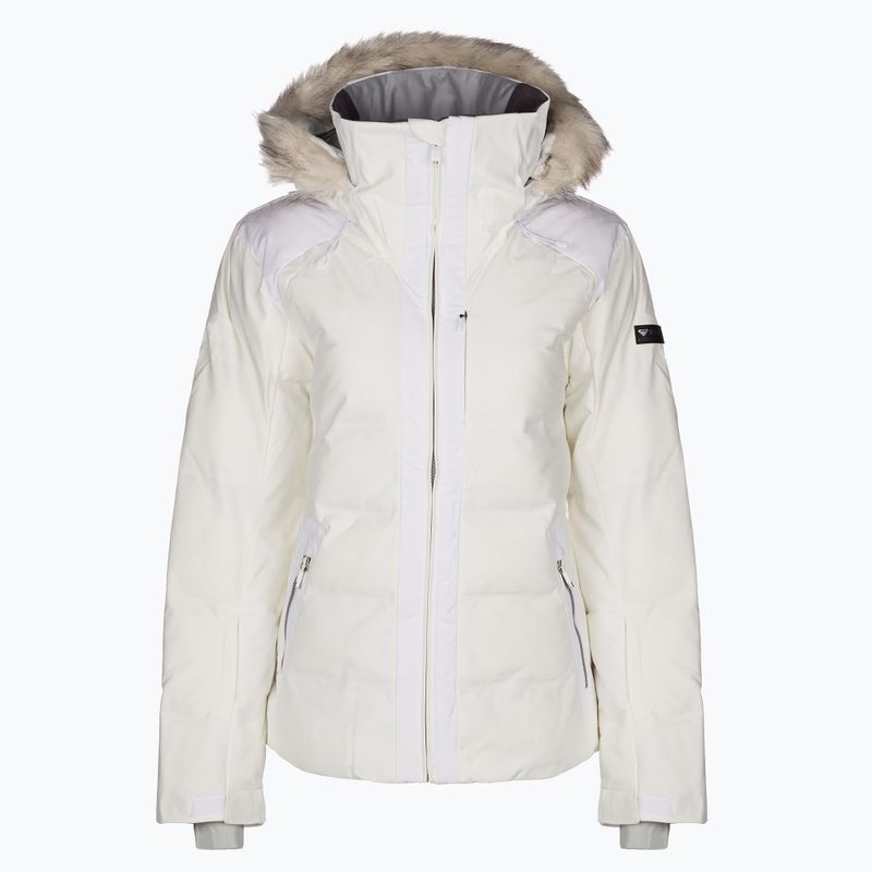 Women's snowboard jacket ROXY Clouded 2021 bright white