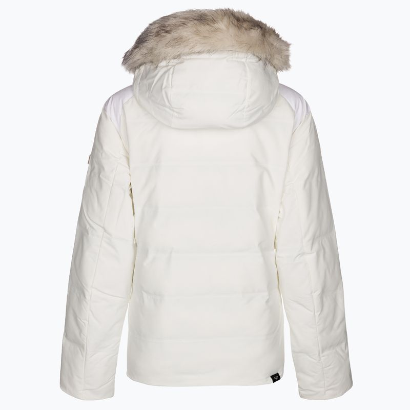 Women's snowboard jacket ROXY Clouded 2021 bright white 2