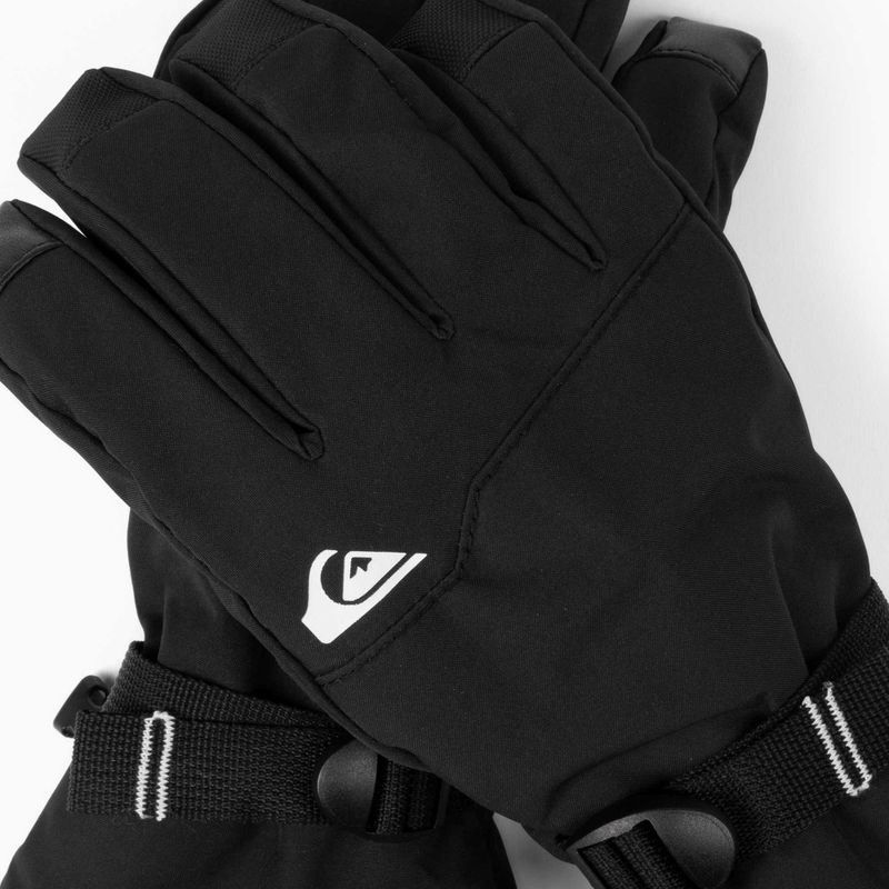 Quiksilver Mission men's snowboard gloves black EQYHN03141 4