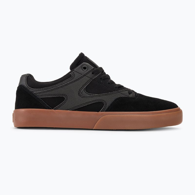 DC Kalis Vulc black/black/gum men's shoes 2