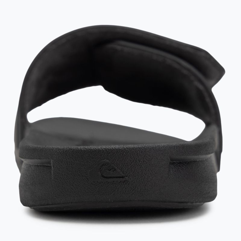Quiksilver Rivi Slide Adjust black/grey/black men's flip-flops 6
