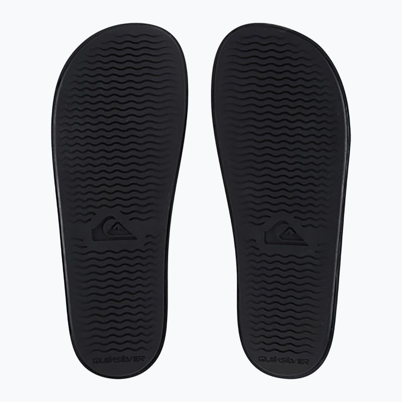 Quiksilver Rivi Slide Adjust black/grey/black men's flip-flops 3