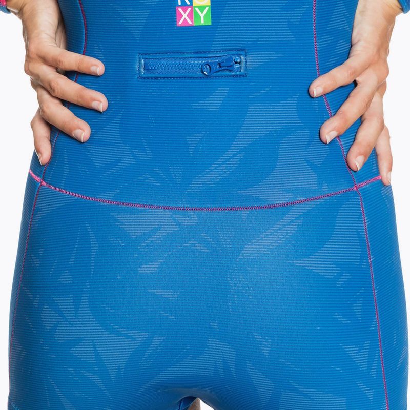 Women's wetsuit ROXY 1.5 Popsurf FZ LS SP QLCK 2021 blue 10