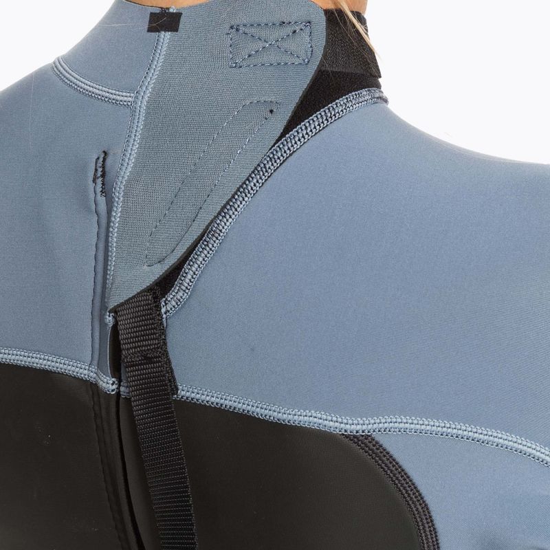 Women's wetsuit ROXY 2/2 Prologue BZ LS SP FL 2021 cloud black/powderdgrey/sunglow 3