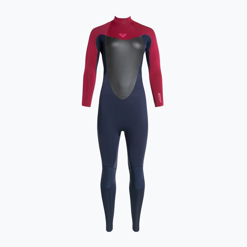 Women's wetsuit ROXY 4/3 Prologue BZ GBS 2021 dark navy/burgundy 2