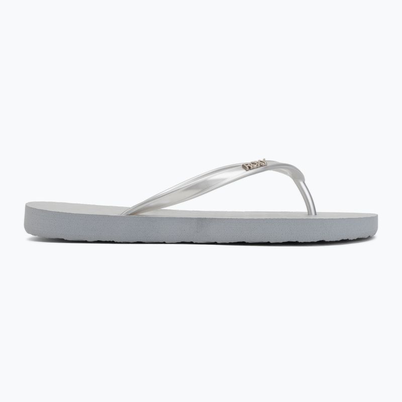 Children's flip-flops ROXY Viva VI silver 2