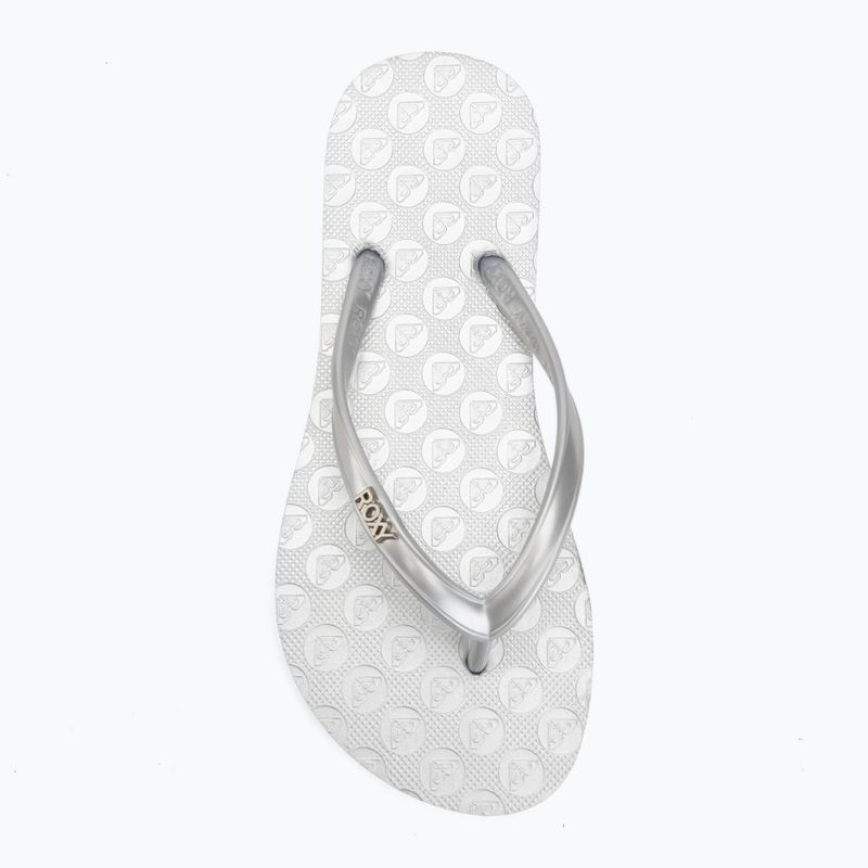 Children's flip-flops ROXY Viva VI silver 5