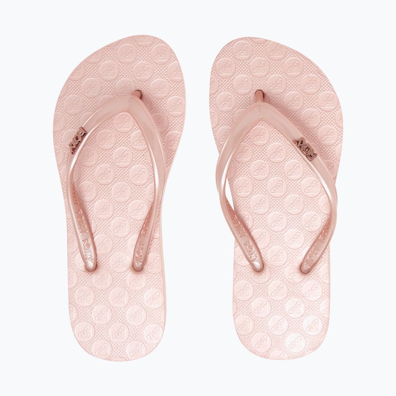 Children's flip-flops ROXY Viva VI rose gold 2
