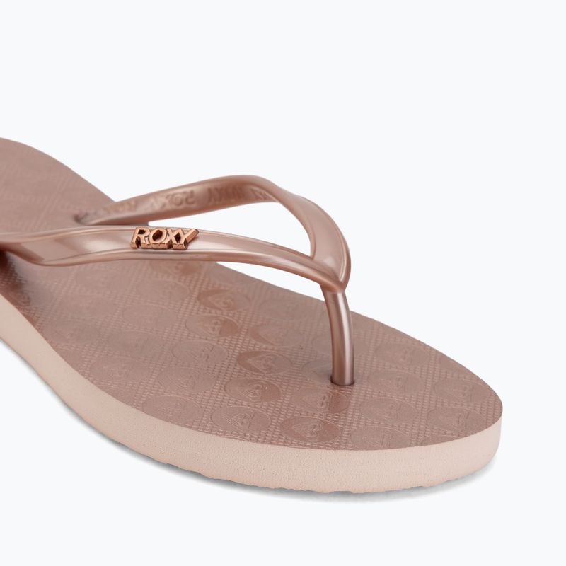 Children's flip-flops ROXY Viva VI rose gold 7