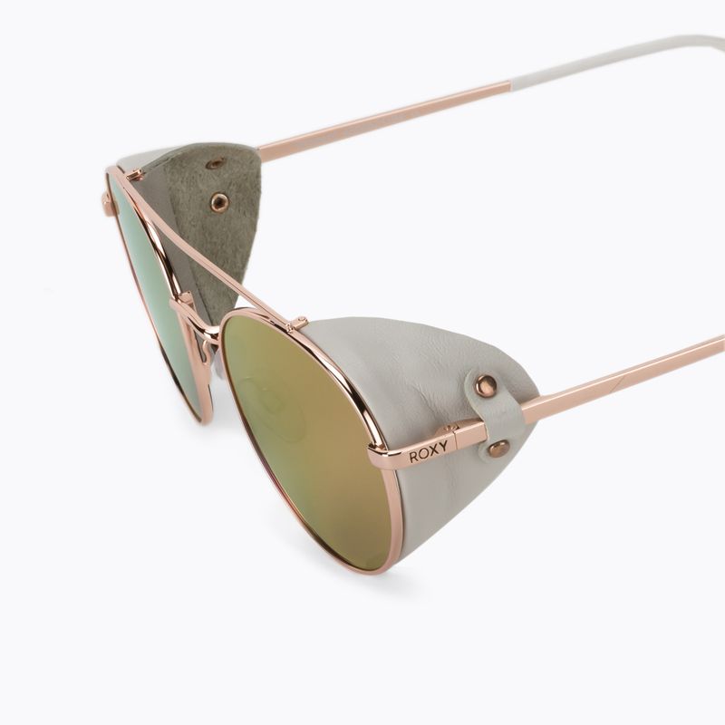 Women's sunglasses ROXY Blizzard 2021 shiny rose gold/white/ml sup pi 5