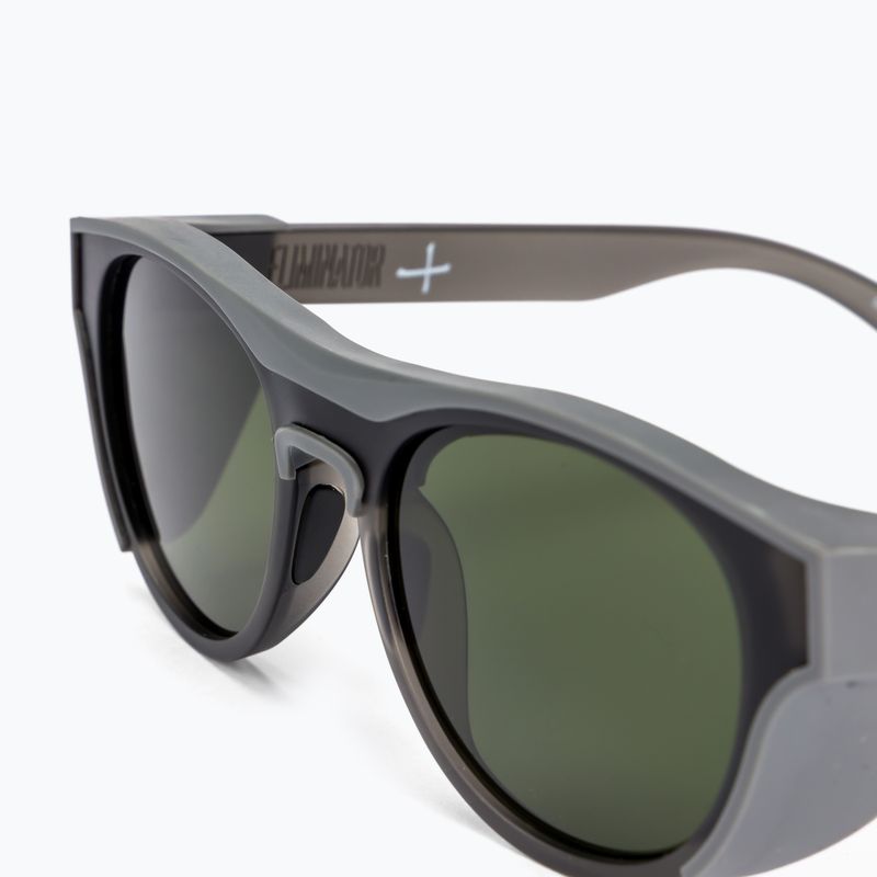 Quiksilver Eliminator+ matte crystal smoke/green sunglasses EQYEY03150-XSSG 4