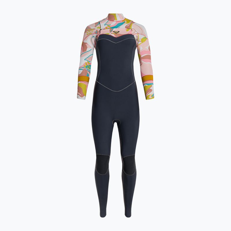 Women's wetsuit ROXY 4/3 Syncro FZ GBS 2021 grey 2