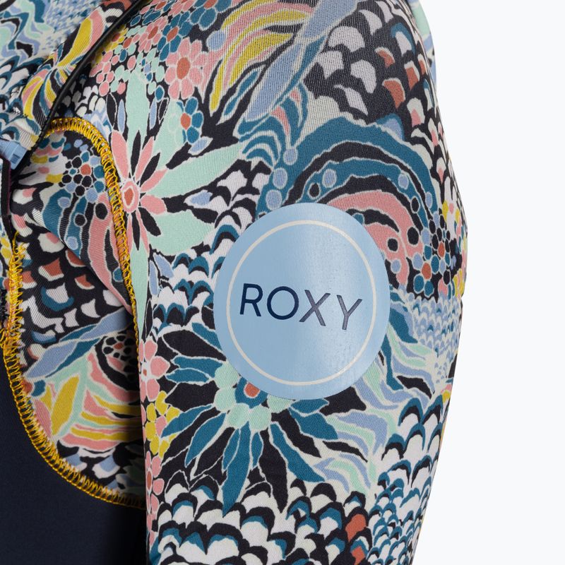 Women's wetsuit ROXY 4/3 MB FZ GBS J 2021 dark navy/allure/sulphur 3