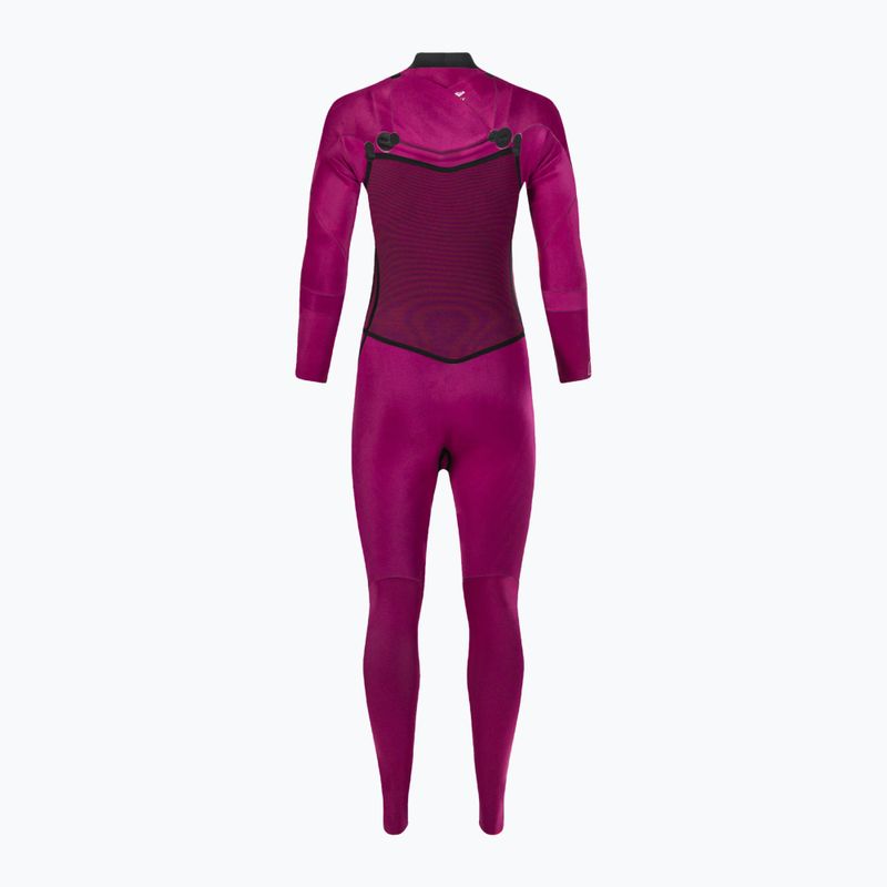 Women's wetsuit ROXY 4/3 Syncro FZ GBS 2021 navy nights/yacht blue 5
