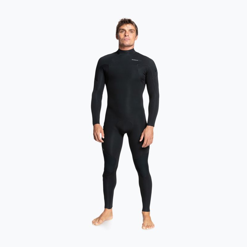 Quiksilver Men's Everyday Sessions 4/3 mm Swim Foam Black EQYW103123-KVD0